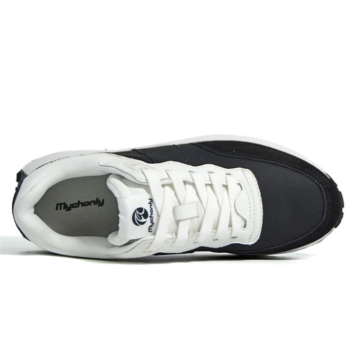 Men's Recycled Material Lace-Up Sneakers ODM Mychonly manufacturers